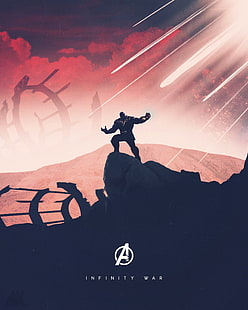 Thanos, Tizian, Immortal, Avengers: Infinity War, HD, HD-Hintergrundbild HD wallpaper