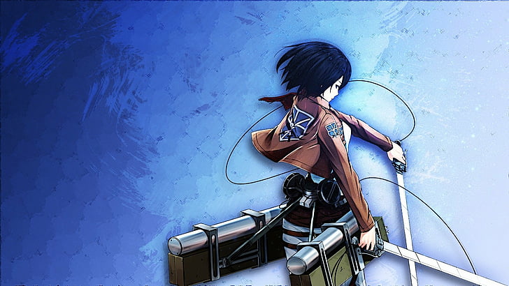 Anime, Ataque Dos Titãs, Mikasa Ackerman, HD papel de parede
