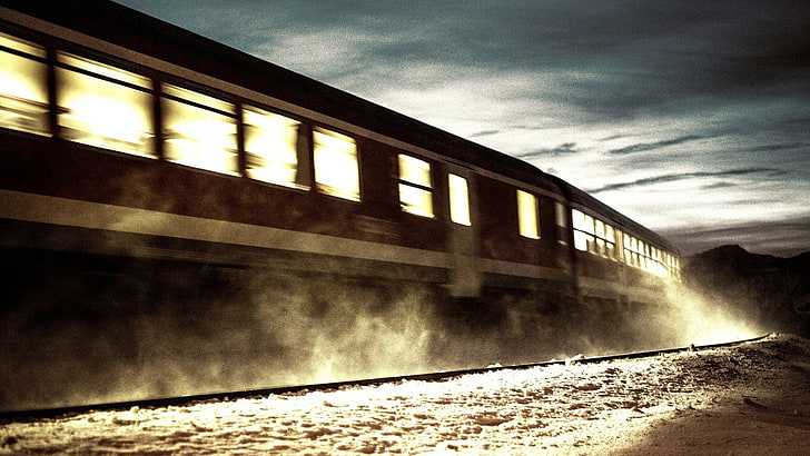 train, railway, HD wallpaper