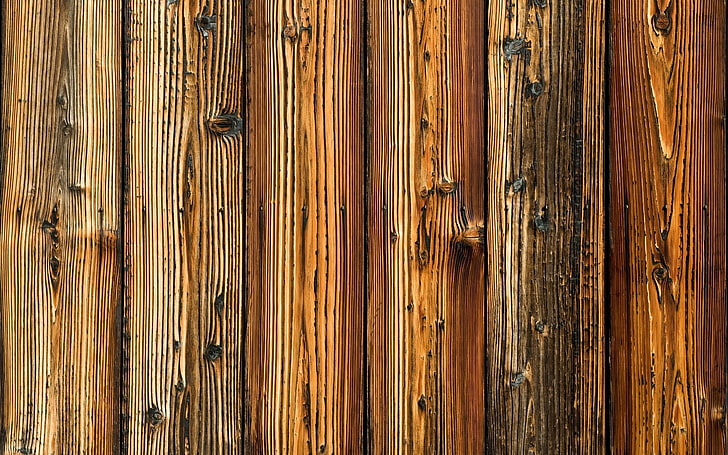 kabinet kayu coklat dan merah, kayu, tekstur, Wallpaper HD