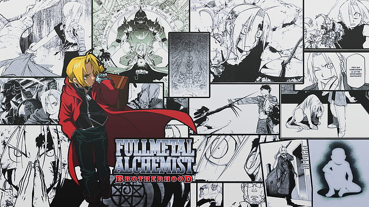 FullMetal Alchemist, Alphonse Elric, Edward Elric, Wallpaper HD