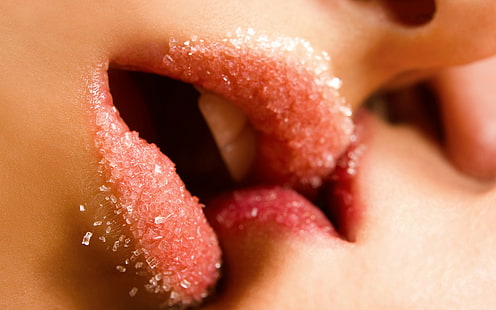 lábios de açúcar beijo, s, melhor s, HD papel de parede HD wallpaper