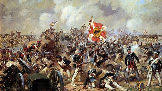Slaget vid Borodino, Napoleonskrig, HD tapet HD wallpaper