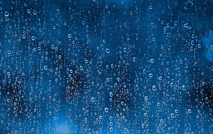 Rain, rain drops, glass, HD wallpaper | Wallpaperbetter