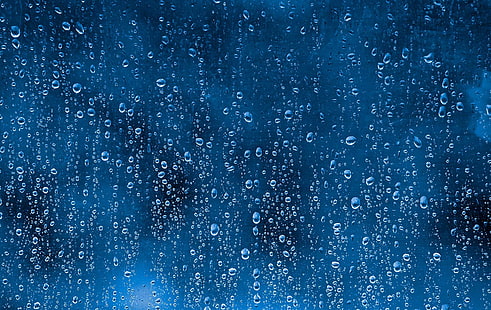 окно, капли воды, текстура, вода на стекле, стекло, дождь, HD обои HD wallpaper