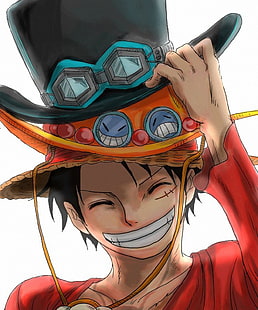 Fond d'écran One Piece Monkey D. Luffy, One Piece, Monkey D. Luffy, chapeau, anime, anime boys, Fond d'écran HD HD wallpaper