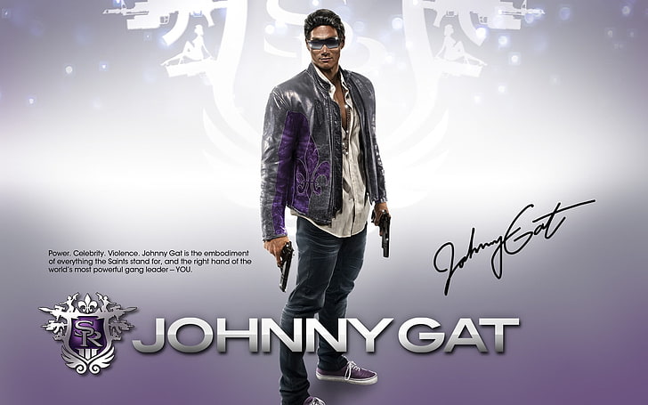 Johnny Gat, Saints Row: le troisième, Fond d'écran HD