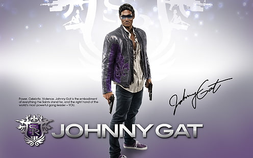 Johnny Gat, Saints Row: The Third, HD wallpaper HD wallpaper
