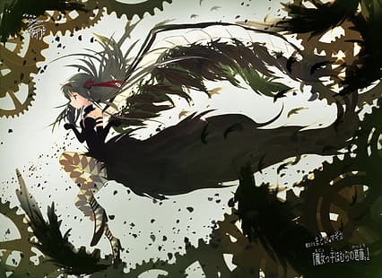 Mahou Shoujo Madoka Magica, engrenages, Akuma Homura, Fond d'écran HD HD wallpaper