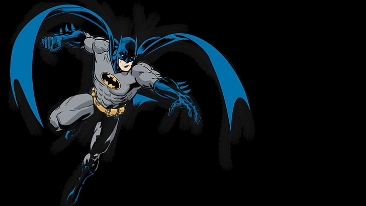 DC Comics Бэтмен постер, логотип Бэтмена, Бэтмен, эскизы, HD обои