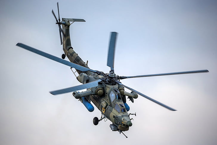 Militära helikoptrar, Mil Mi-28, flygplan, attackhelikopter, helikopter, HD tapet