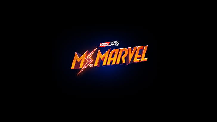 Émission de télévision, Ms. Marvel, Logo, Marvel Comics, Fond d'écran HD