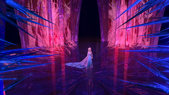 Disney Frozen Queen Elsa digitales Hintergrundbild, Frozen (Film), Prinzessin Elsa, Disney Queens, Zeichentrickfilme, HD-Hintergrundbild HD wallpaper