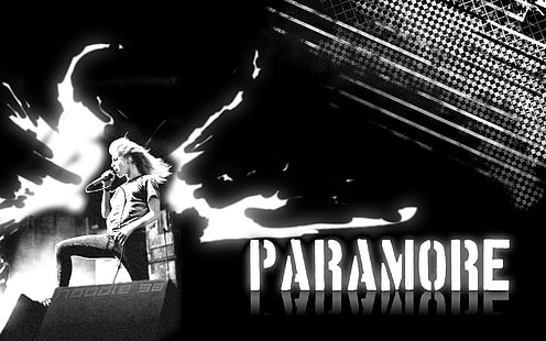 Paramore Logo Images, Paramore, logo Paramore, célébrité, célébrités, Hollywood, Paramore, logo, images, Fond d'écran HD HD wallpaper