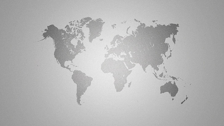 world map illustration, map, world, world map, HD wallpaper