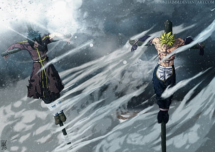 Anime, Fairy Tail, Rogue Cheney, Sting Eucliffe, HD tapet HD wallpaper