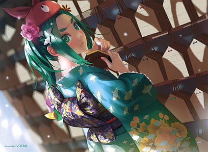 Anime, Monogatari (Seri), Tsukimonogatari, Yotsugi Ononoki, Wallpaper HD HD wallpaper