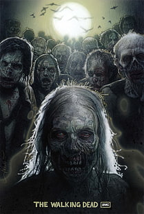 affiche the walking dead 2025x3000 séries télé de divertissement HD Art, affiche, The Walking Dead, Fond d'écran HD HD wallpaper