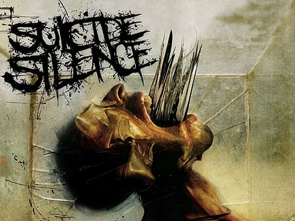 Suicide Silence digital wallpaperr ، الفرقة (الموسيقى) ، Suicide Silence ، Deathcore ، هارد روك ، المعادن الثقيلة ، المعادن، خلفية HD HD wallpaper