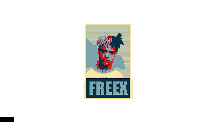 Freex logo, XXXTENTACION, dyed hair, tattoo, musician, freex, HD wallpaper