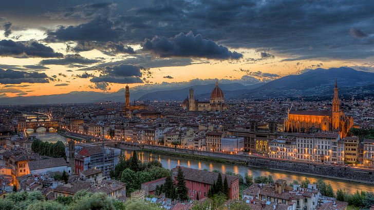 Florenz Toskana Italien, HD-Hintergrundbild