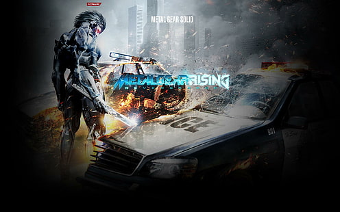 Metal Gear Rising - Revengeance, metal gear rising papel de parede, jogos, 1920x1080, metal gear, metal gear rising, vingança, HD papel de parede HD wallpaper