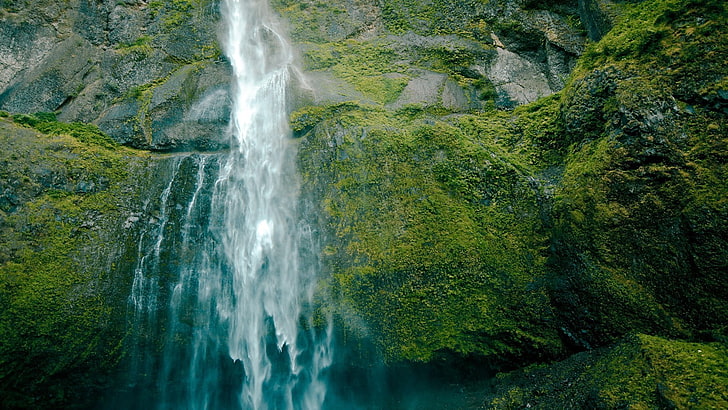 vattenfall, vattenfall, natur, HD tapet