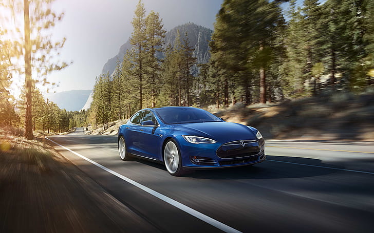 Tesla Model S 2016, modelo, tesla, 2016, HD papel de parede