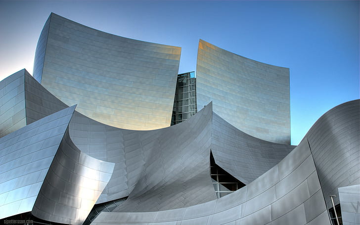 photography, architecture, building, museum, Bilbao, Guggenheim, HD wallpaper