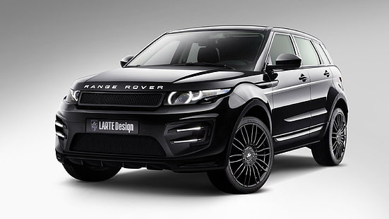2014 Larte Design Range Rover Evoque, черный Land Rover Range Rover, дизайн, ровер, линейка, evoque, 2014, Larte, автомобили, Land Rover, HD обои HD wallpaper