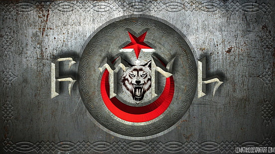 Osmanisches Reich, Türkisch, Wolf, HD-Hintergrundbild HD wallpaper