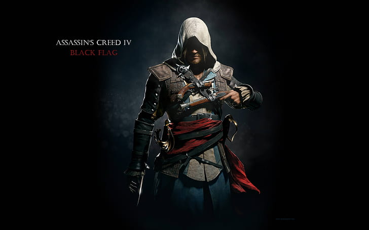 Assassin's Creed 4: Black Flag, Assassin, Creed, Black, Flag, HD wallpaper
