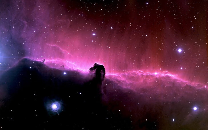 космические галактики туманности конская голова туманность Космические галактики HD Art, галактики, туманности, космическое пространство, конская туманность, HD обои