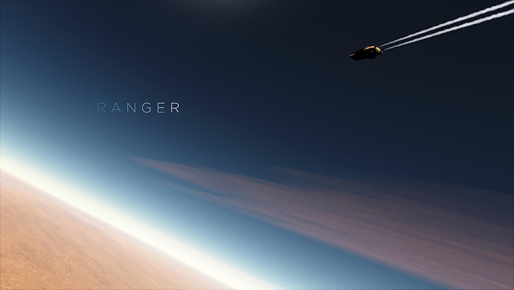 Kadra z filmu Ranger, Interstellar (film), Ranger, kosmos, tunele czasoprzestrzenne, Tapety HD