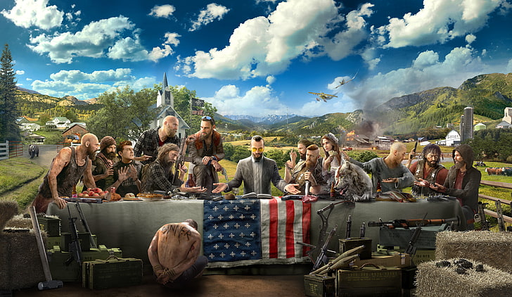 Wallpaper Farcry, Far Cry 5, permainan video, AS, Ubisoft, Far Cry, Wallpaper HD