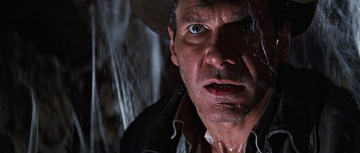 Indiana Jones, Indiana Jones et le temple maudit de Harrison Ford, Fond d'écran HD