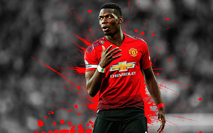 paul pogba manchester united iPhone Wallpapers Free Download