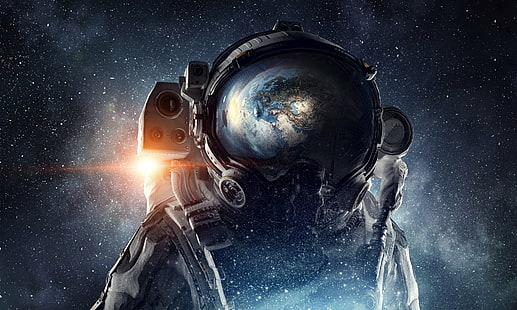Sci Fi นักบินอวกาศ, วอลล์เปเปอร์ HD HD wallpaper