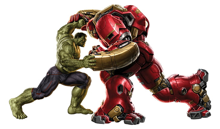 ilustraciones de hulkbuster hulk, Fondo de pantalla HD