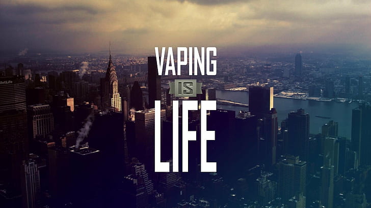 Vape Life Vaping Rauch Rauchen Drogen, HD-Hintergrundbild