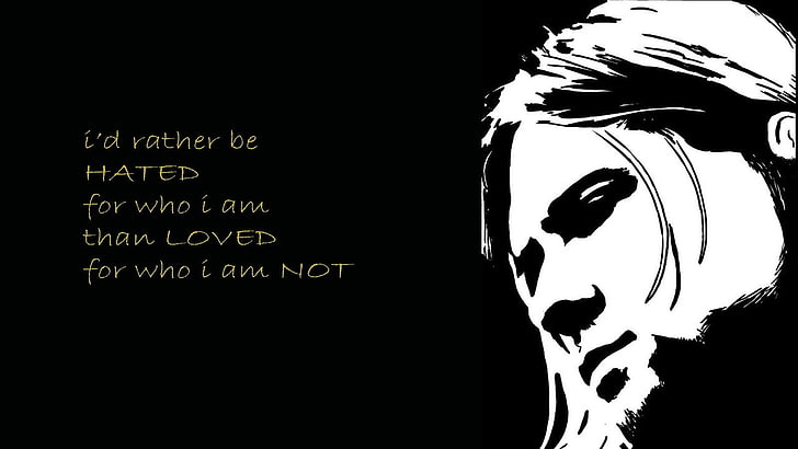 Kurt Cobain quotes, Band (Music), Nirvana, HD wallpaper