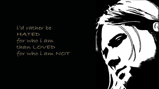 Kurt Cobain quotes, Band (Music), Nirvana, HD wallpaper HD wallpaper