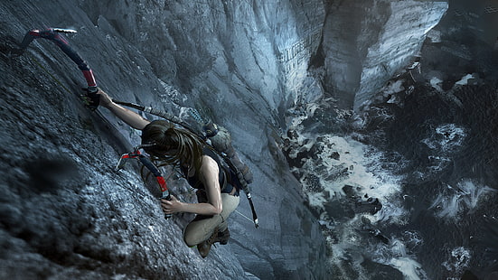 Shadow of the Tomb Raider, Tomb Raider 2018, videospel, konceptkonst, vatten, Tomb Raider, HD tapet HD wallpaper
