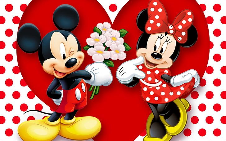 Mickey and Minnie mouse HD wallpapers free download | Wallpaperbetter