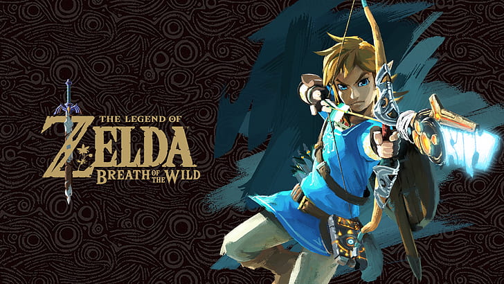 Zelda, The Legend of Zelda: Breath of the Wild, Link, HD tapet