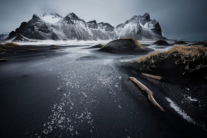 알프스, 자연, 아이슬란드, 풍경, 산의 풍경 사진, HD 배경 화면