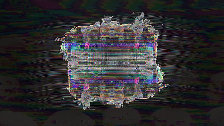 art glitch, abstrait, LSD, Fond d'écran HD
