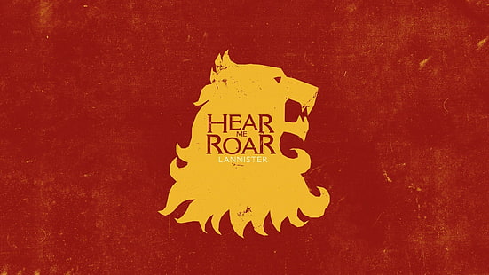 Game of Thrones, House Lannister, sigils, HD tapet HD wallpaper