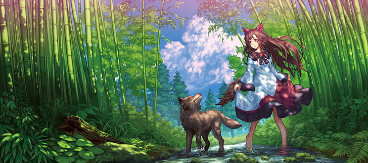 Anime, Touhou, Kagerou Imaizumi, HD-Hintergrundbild