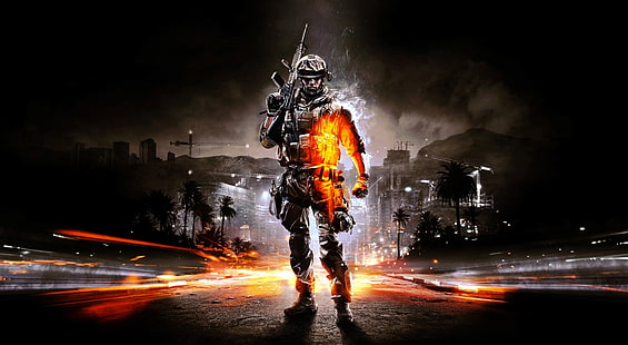 BF3: Back to Karkand, обои игрового приложения, Игры, Battlefield, видеоигра, Battlefield 3, BF3, Karkand, обратно в Карканд, Battlefield 3 обратно в Карканд, HD обои HD wallpaper
